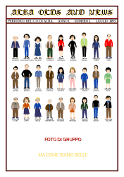 Copertina Numero 1 FRONTE